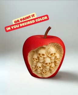 THE FORBIDDEN APPLE / HOMEDECOR / HALLOWEEN DECOR 3d model