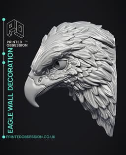 Eagle - Wall Decoration 3d model