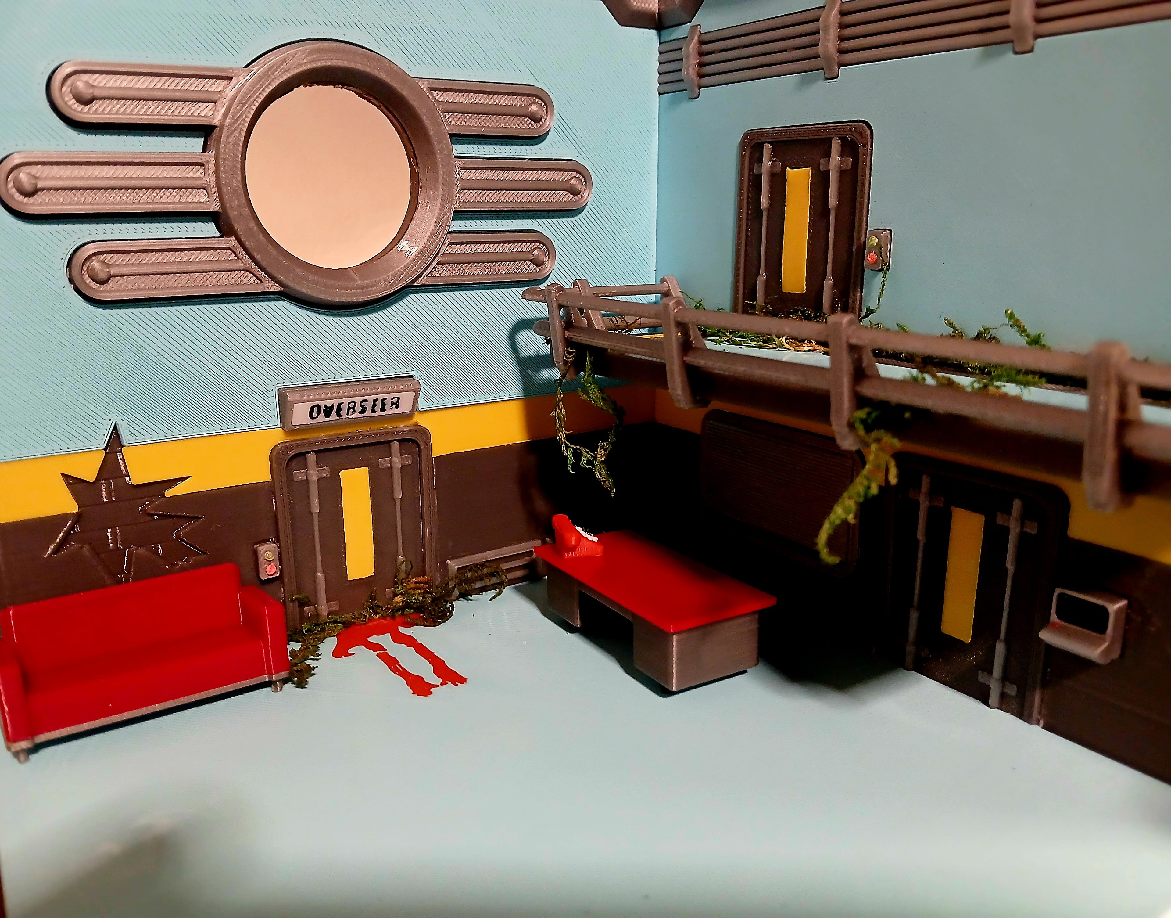 Fallout Vault Diorama 3d model