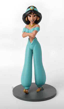 Aladdin Princess Jasmine Collectible Figurine 3d model