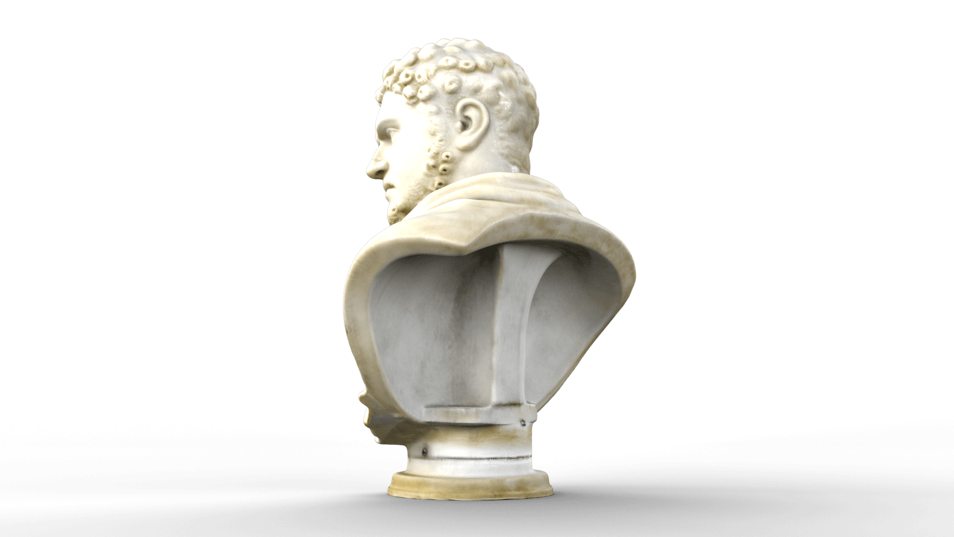 Roman Emperor Caracalla 3d model