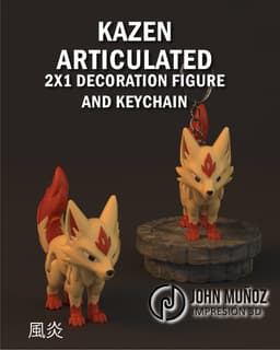KASEN - Figure decorative & keychain 3d model