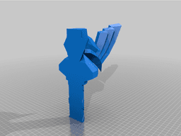 Decayed master sword totk 3d model