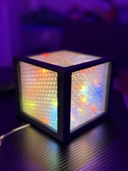 Lithophane Infill Cube 3d model