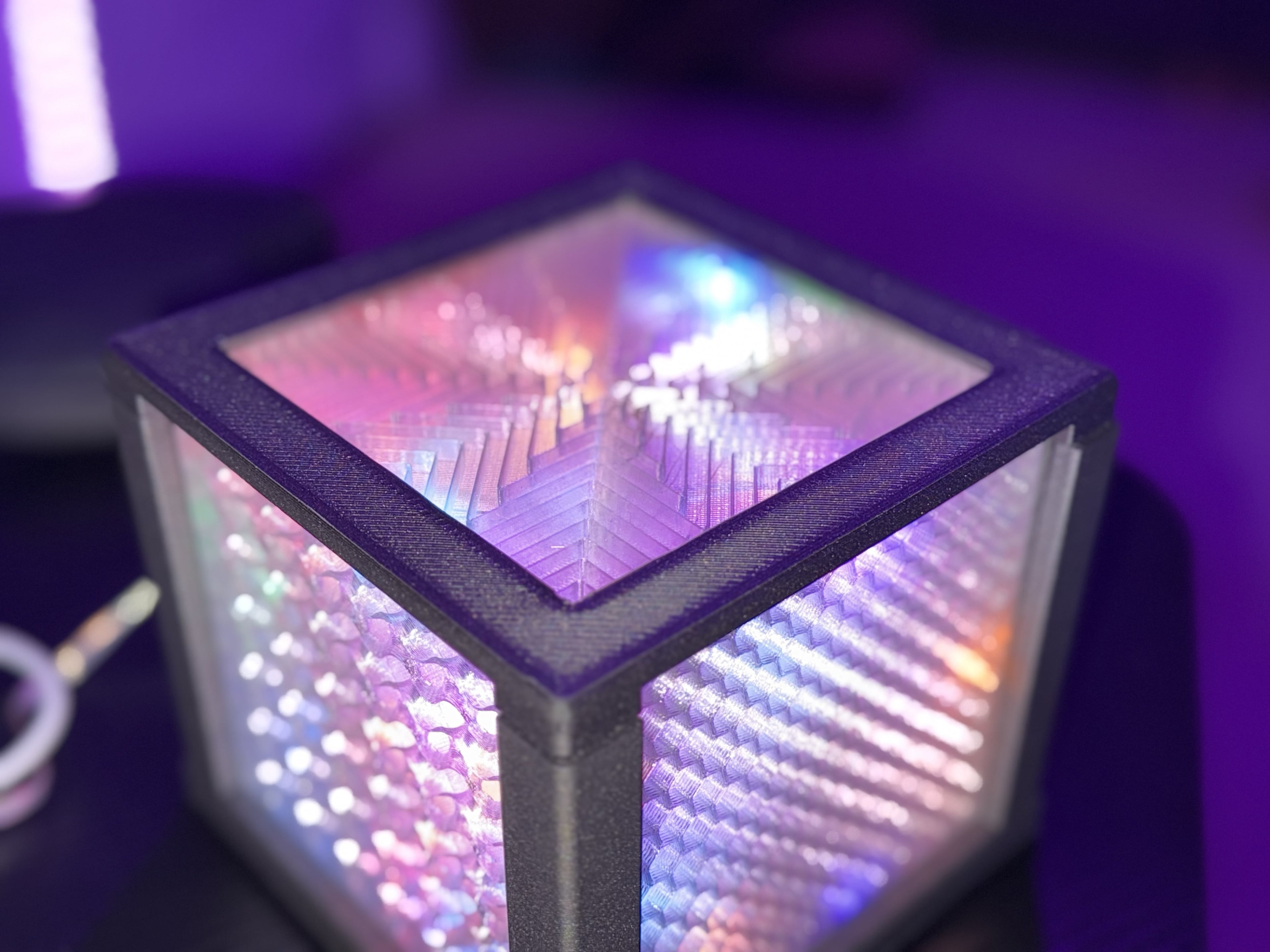 Lithophane Infill Cube 3d model