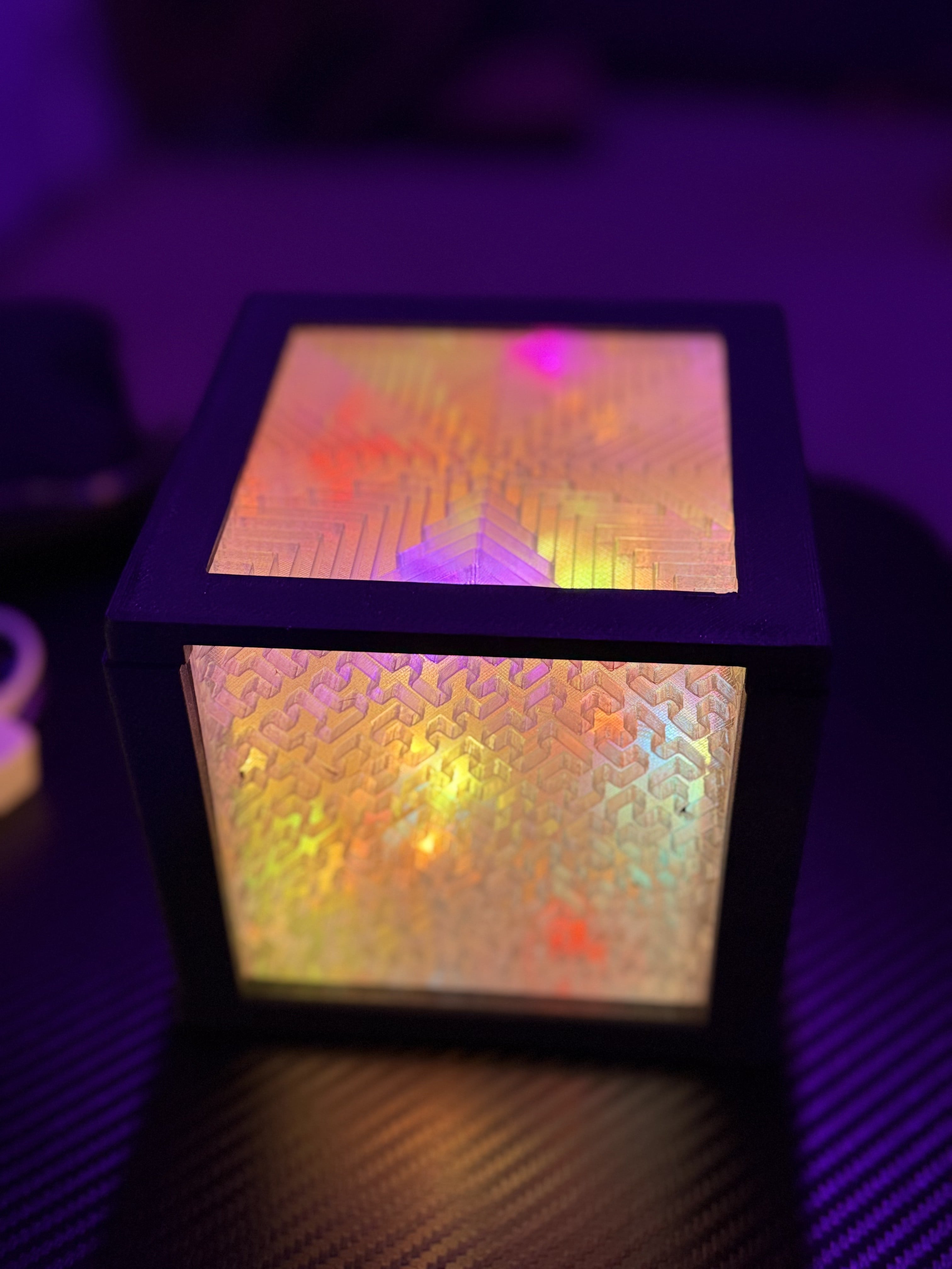 Lithophane Infill Cube 3d model
