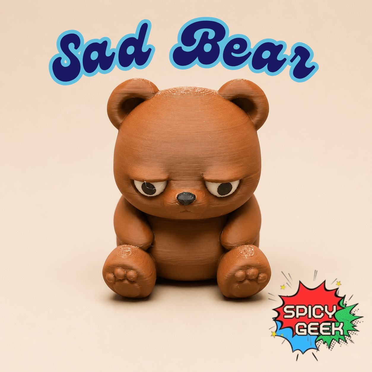 Sad Bear 3d model