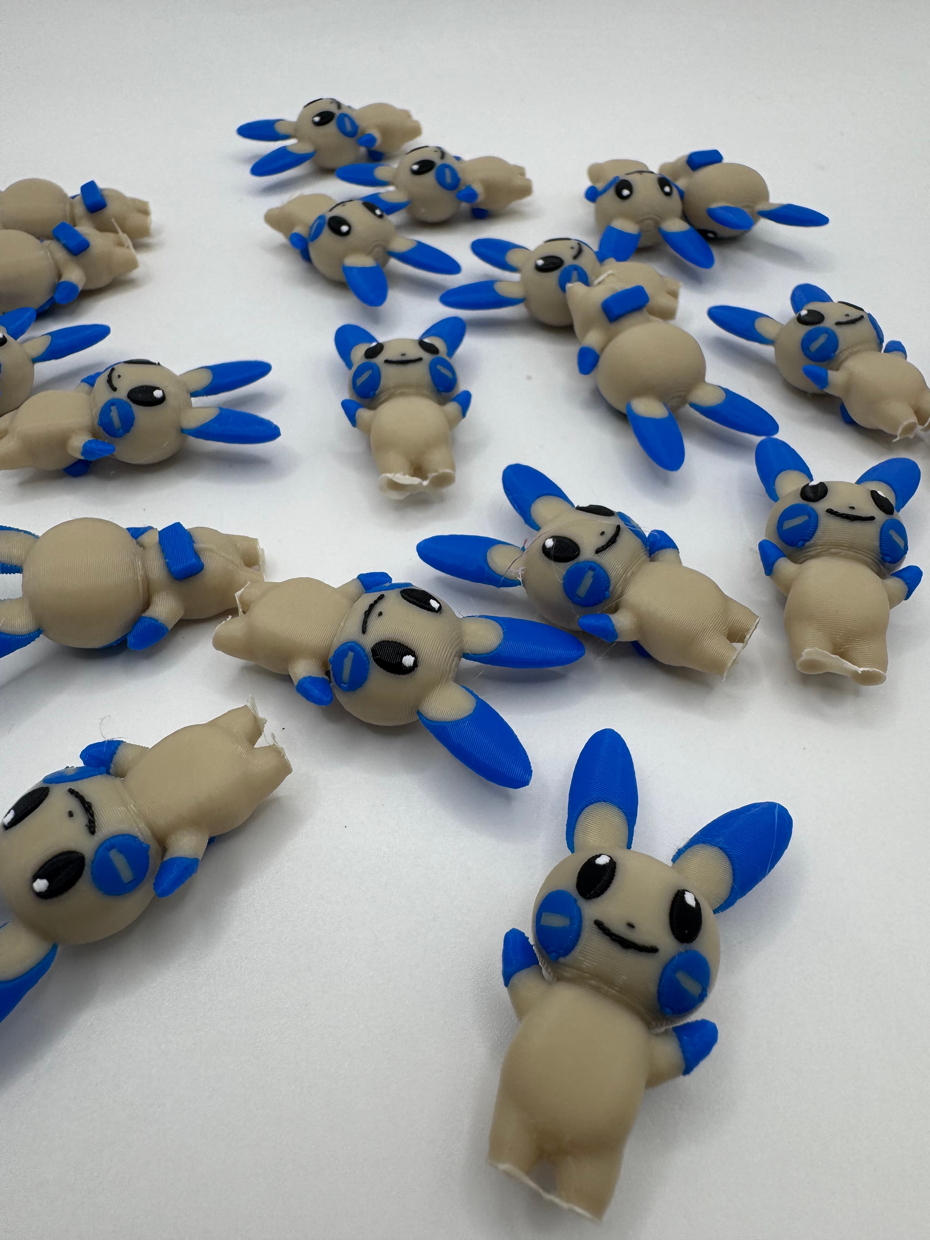 Minun Pokemon (no support, 3MF included) 3d model