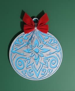 Christmas Tree Ornament 3d model