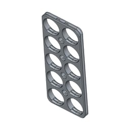 D-LOCK_PANEL.2X5-BLANK 3d model