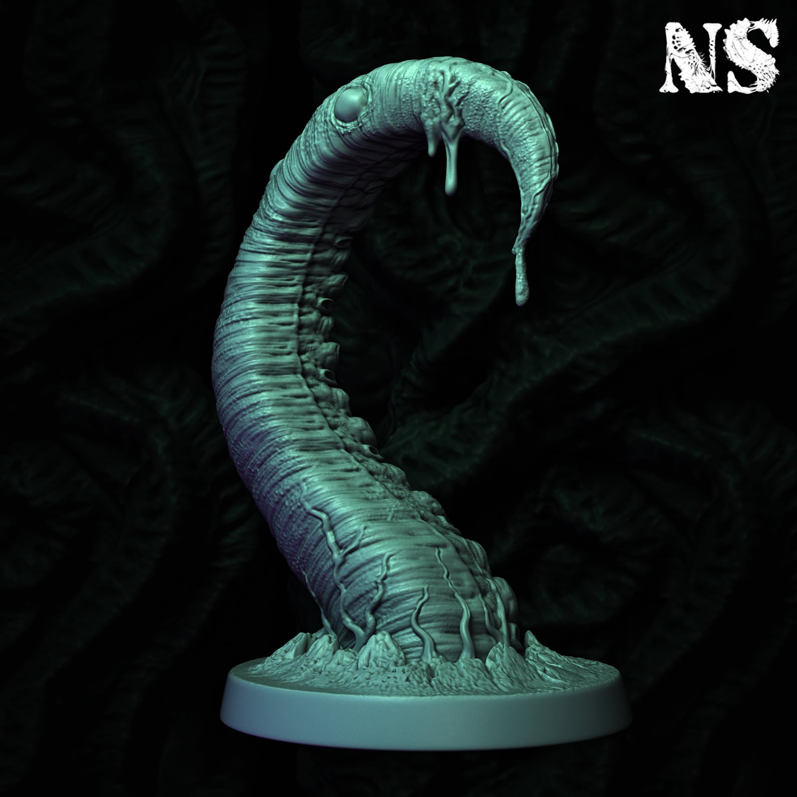 Cthulhu's Tentacles x 3 3d model