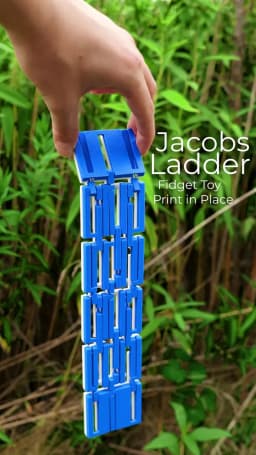 Jacobs Ladder Fidget Toy 3d model