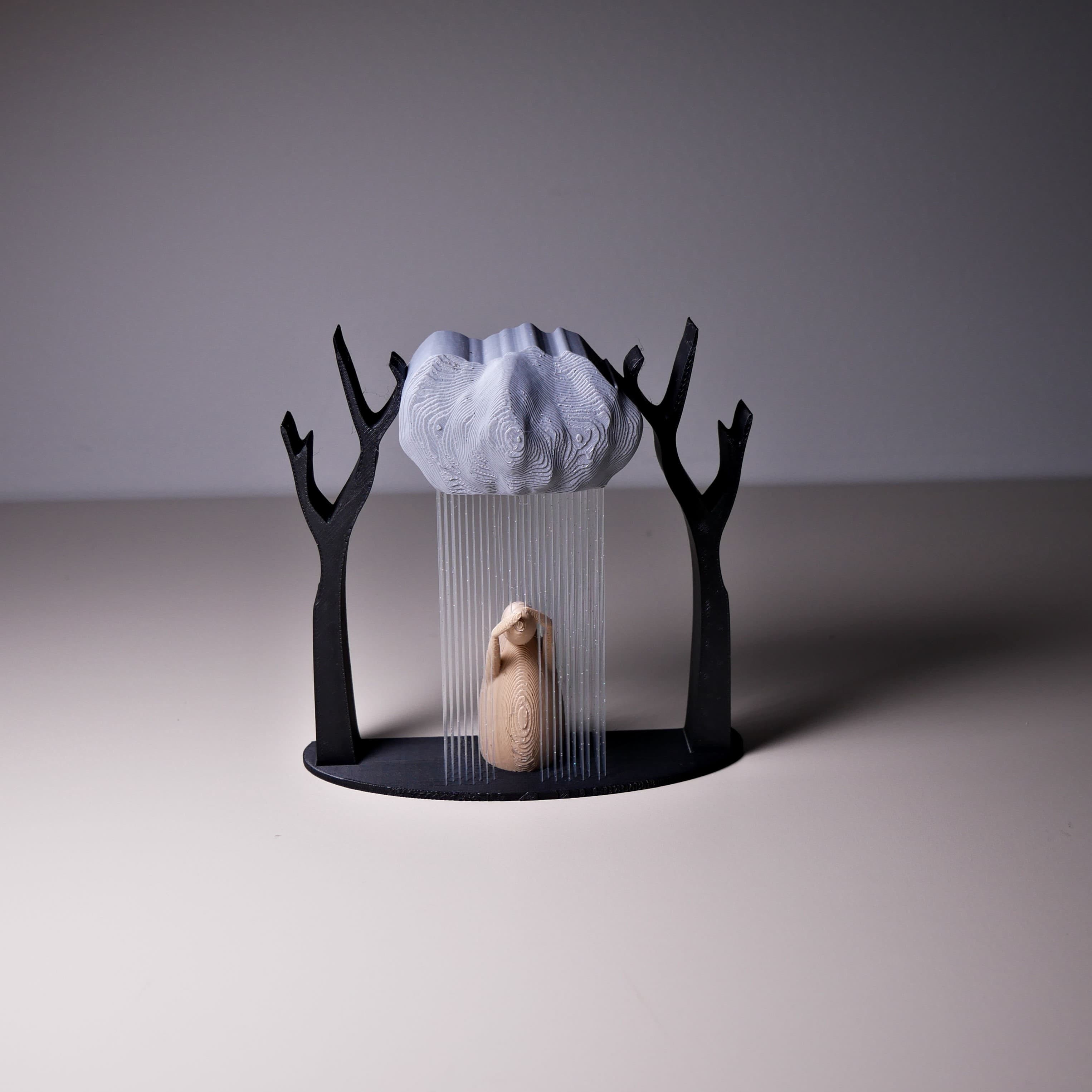 Alone Art multicolour files 3d model