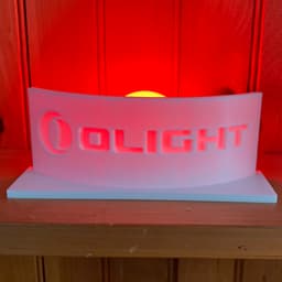 Olight_Obulb_Litho_Stand.stl - This is what it looks like after being built. - 3d model