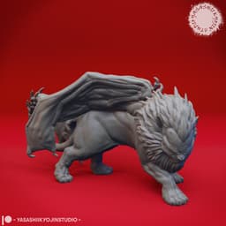 Manticore - Tabletop Miniature 3d model