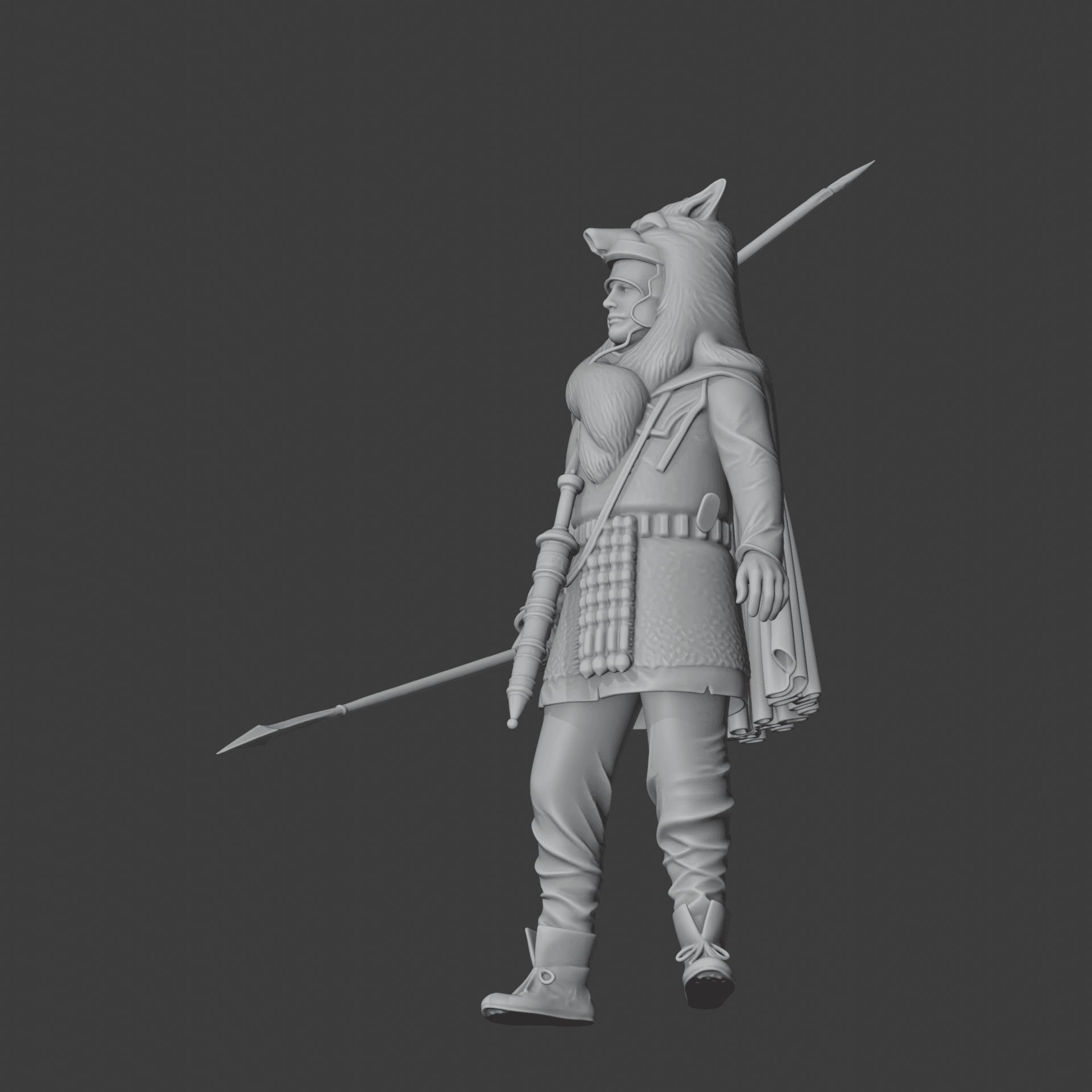 Arminius Ancient Warrior 3d model