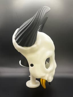 SCARY SKULL BONE MASK 3d model