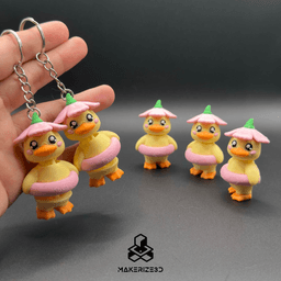 Flexi Summer Duck 3d model