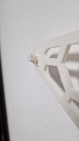 Off side hook for IKEA SKADIS 3d model
