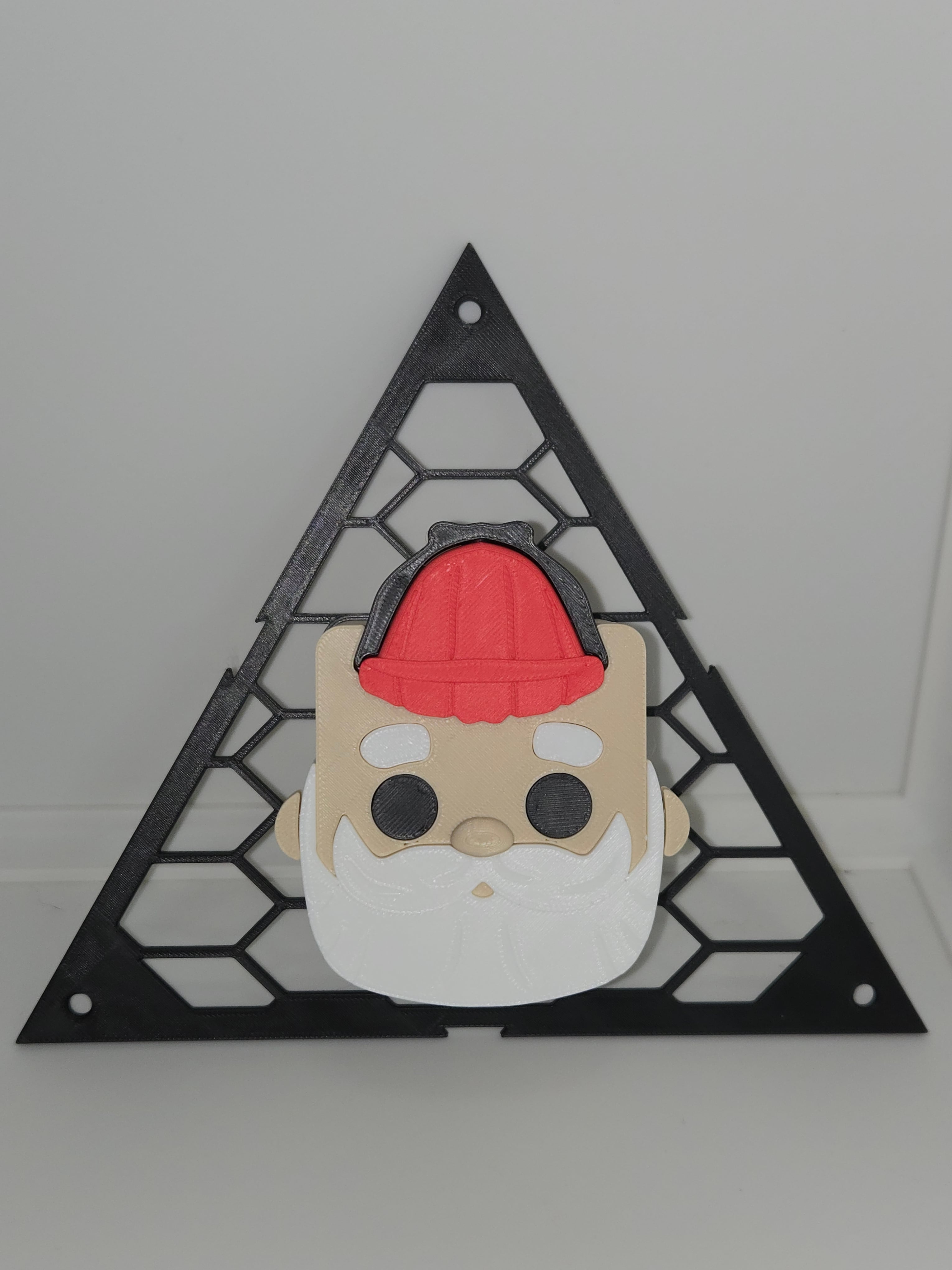 Blokkheadz Retro Rudolph Santa 3d model