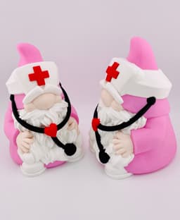 Medical Gnome -Nurse 3d model