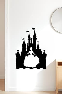 Princess Wall Art, Wall Decor, Home Decor 3d model