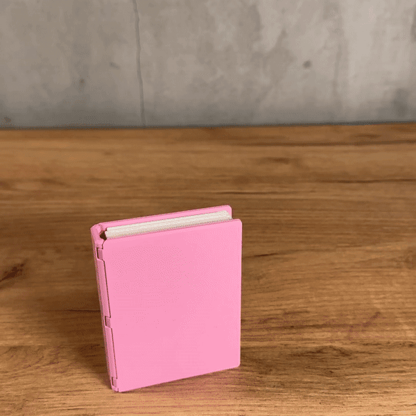 Sliding Photo Book – Instax Mini Frame 3d model