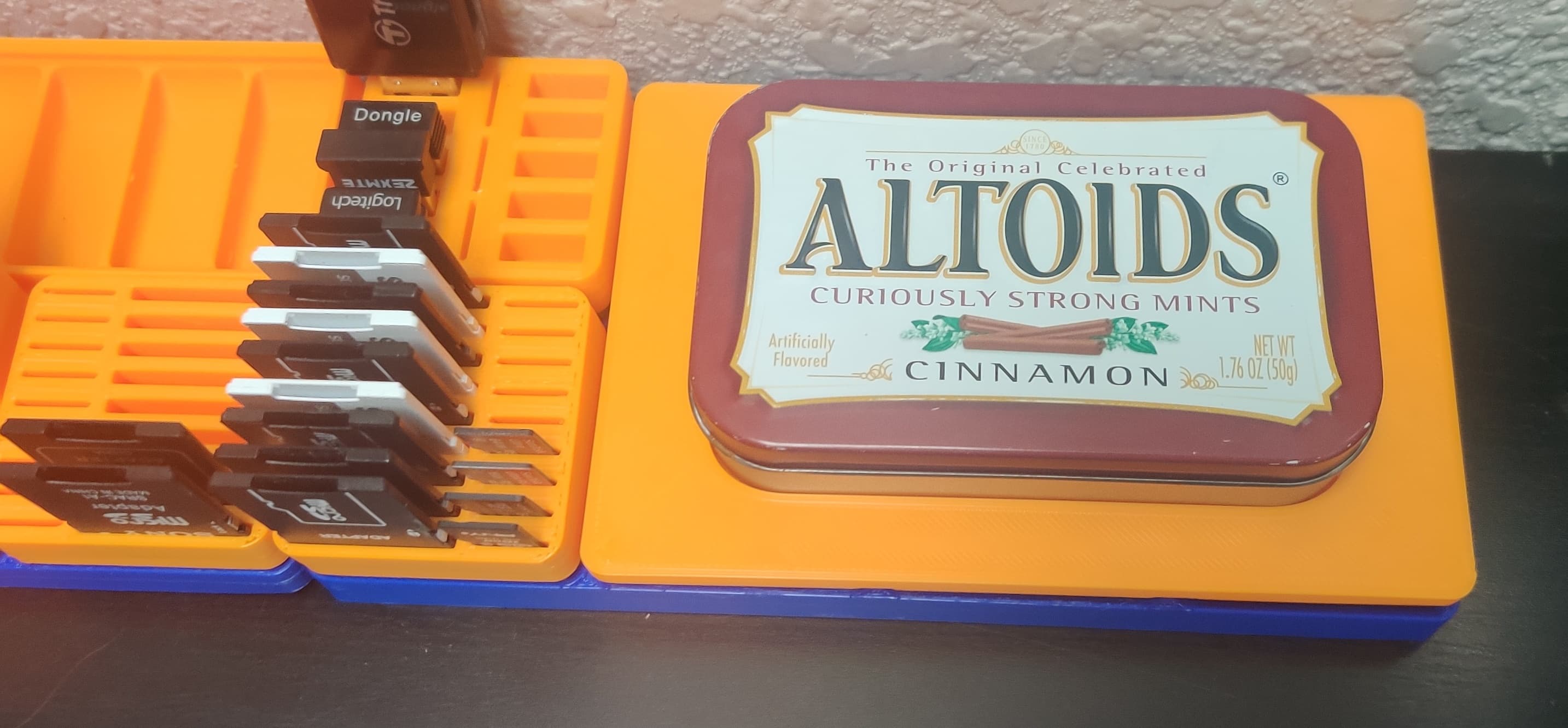 Gridfinity 2x3 Altoids Tin Adapter 3d model