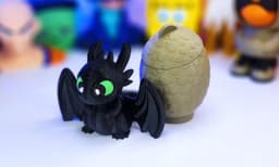 Toothless By Colors 3d model
