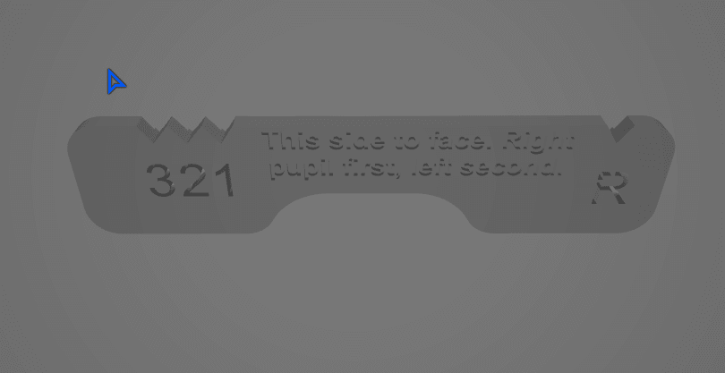 Quest IPD Gauge.stl 3d model