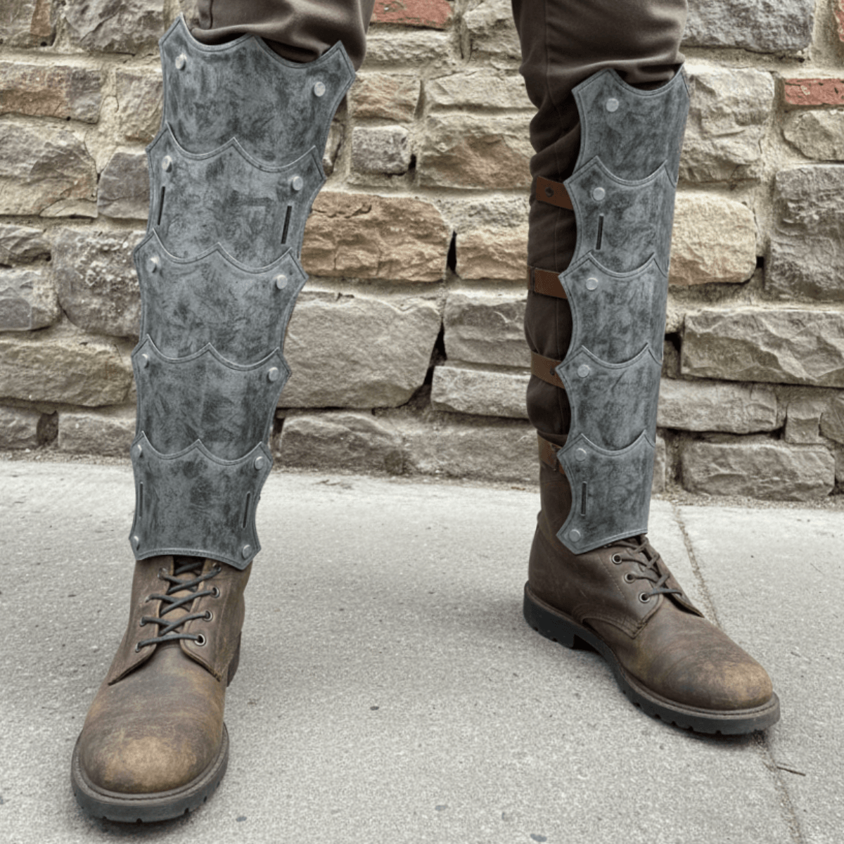 Medieval Greaves - Shin Guard Armor 3d model