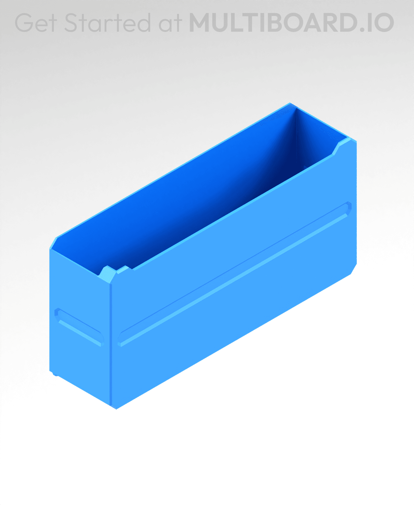 4x2x1 LU - MultiBin Simple Drawer 3d model
