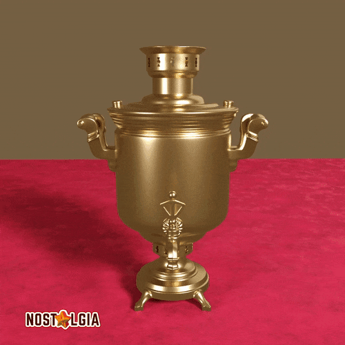 Samovar Vintage Fire Pot 3d model