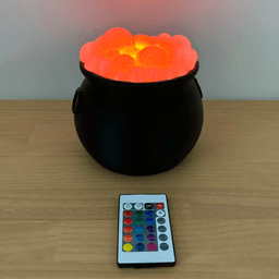 LED Cauldron Halloween Decoration 3d model