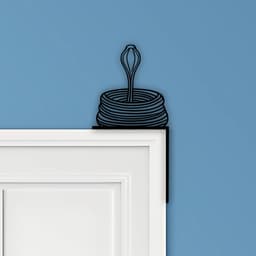 Snake Door Corner Decor 3d model