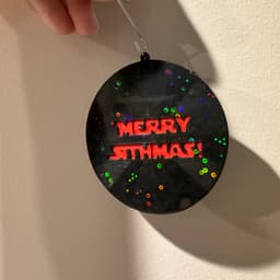 Merry Sithmas Medallion Ornament 3d model