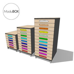 ModuBOX - Assortment cart 3d model