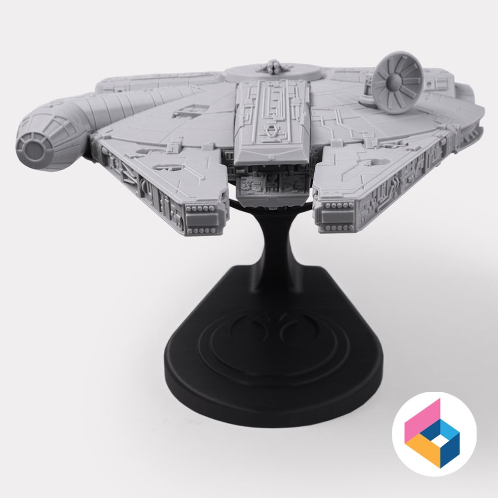 Millennium Falcon Display Stand 3d model
