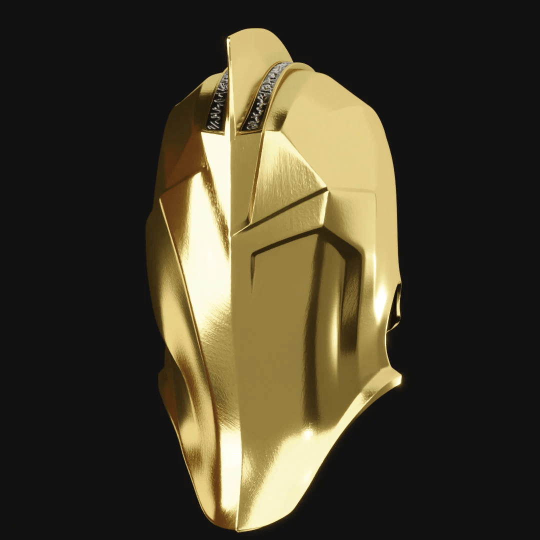 Dr Fate Helmet 3D Printer File STL 3d model
