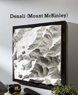 Denali (Mount McKinley) 3d model