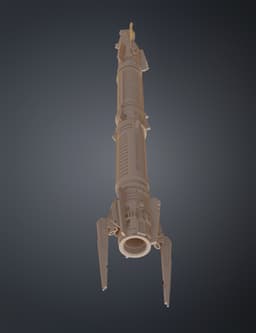 Edgehawk Lightsaber - Jedi Survivor 3d model