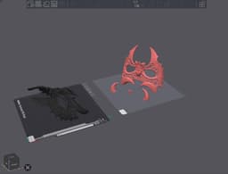 Moonveil Lattice Mask 3d model