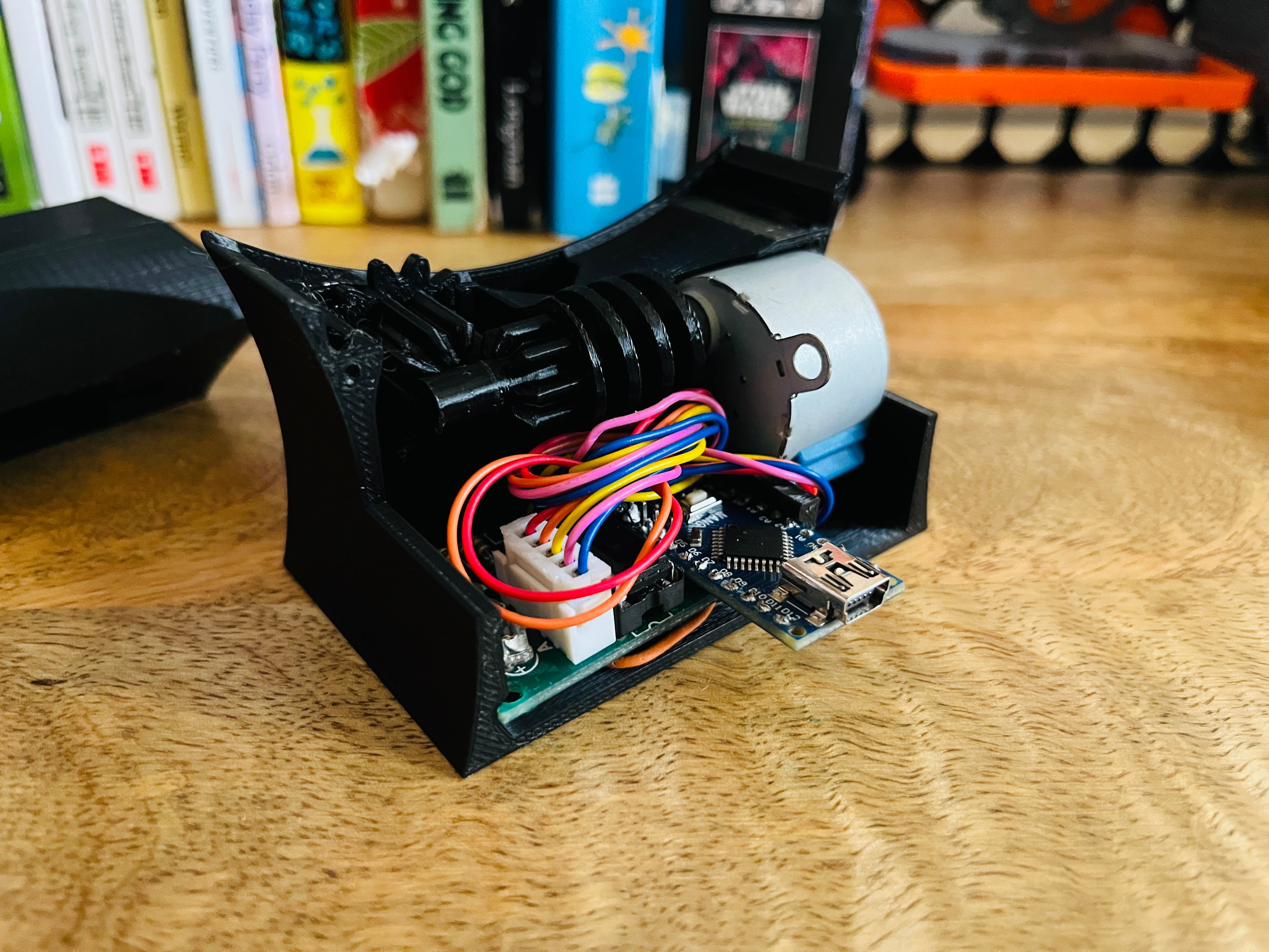Hollow clock v5 - with Arduino Nano 3d model