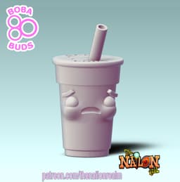BobaBud Matchi 3d model