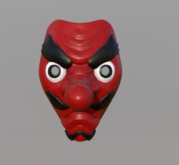 Urokodaki Mask Remake 3d model