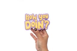 FRIENDS "How you doin" Standing Decoration 3d model