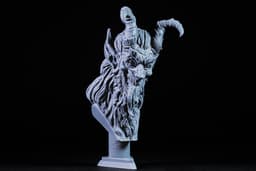 Krampus bust (Pre-Supported) 3d model