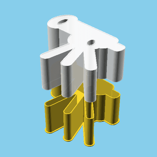 Telescope, nestable box (v1) 3d model