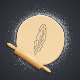 Leaf Cookie Cutter, Biscuit Cutter 3d model