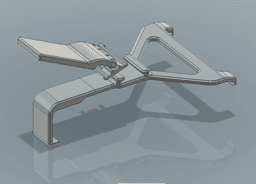 MSI Claw 8 AI+ universal bracket and stand 3d model